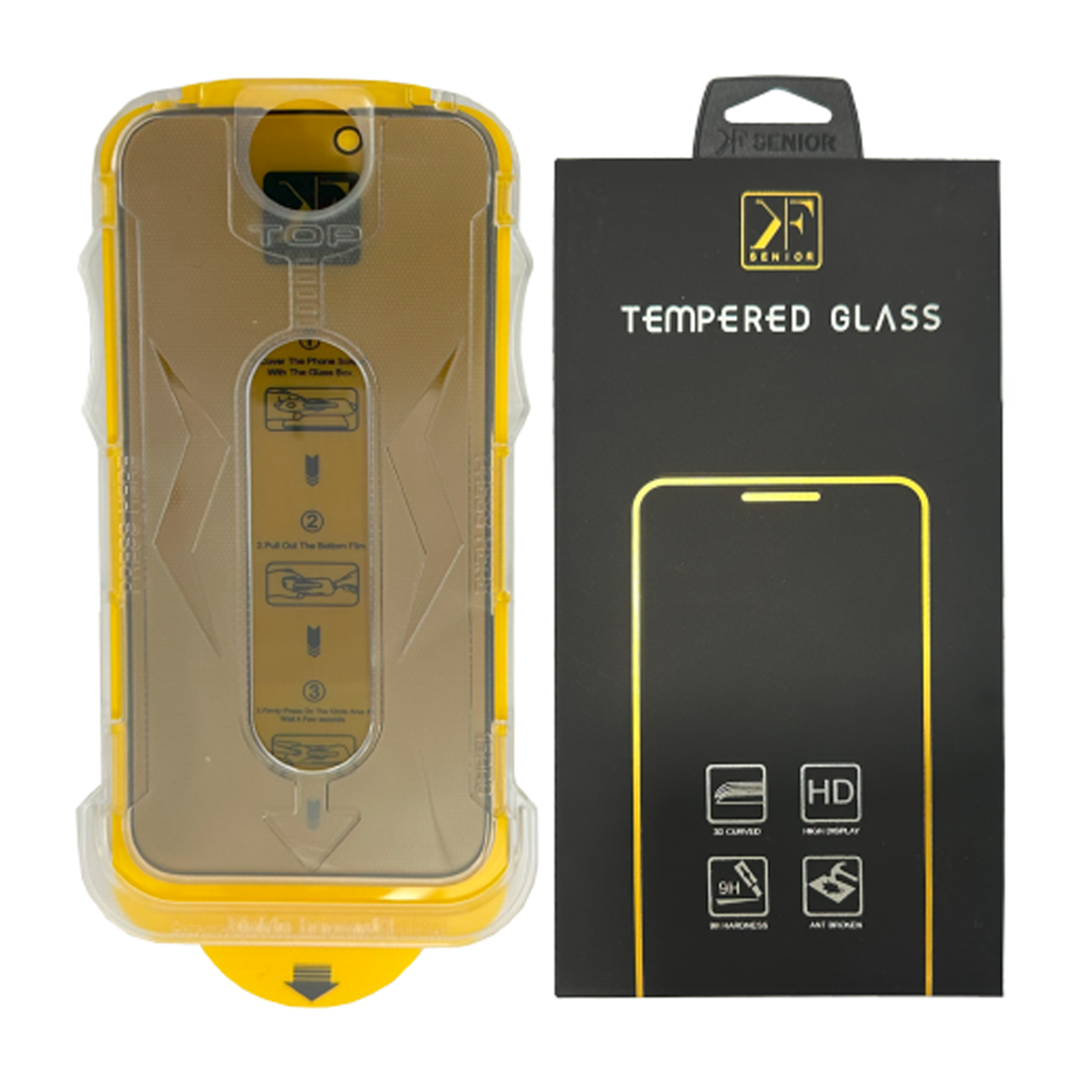 گلس گوشی اپل iPhone 13 کی اف سنیور مدل Tempered Glass به همراه کیت نصب گلس گوشی اپل iPhone 13 کی اف سنیور مدل Tempered Glass به همراه کیت نصب