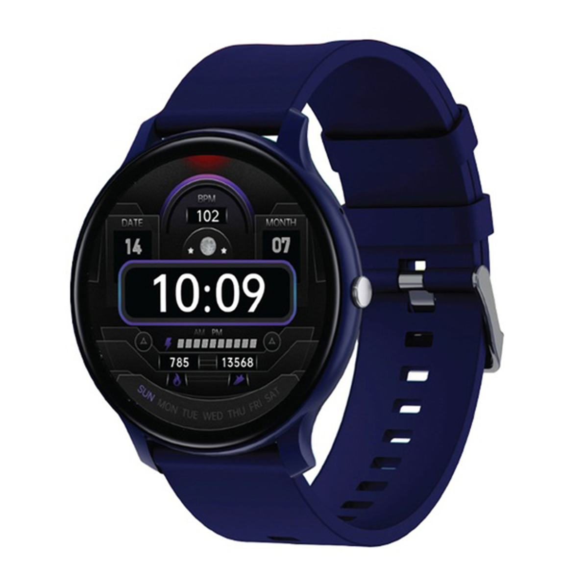 ساعت هوشمند گرین لاین مدل GT-FIT GNGTFTSW-بدنه آبی بند آبی ساعت هوشمند گرین لاین مدل GT-FIT GNGTFTSW-بدنه آبی بند آبی