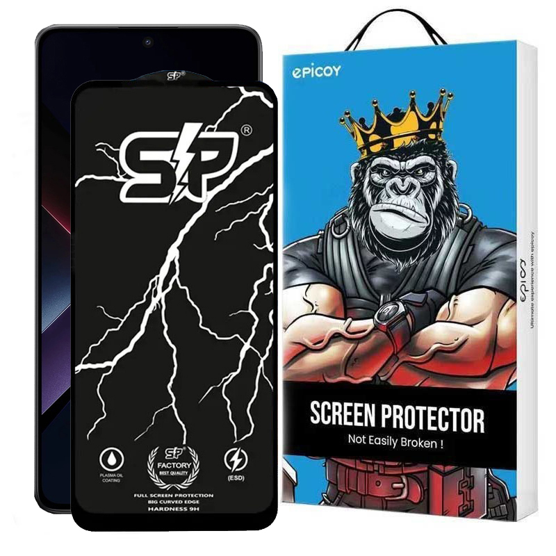 محافظ صفحه نمایش اپیکوی مدل SP Factory مناسب برای گوشی موبایل شیائومی Poco X7 Pro/X7/X6 Pro/X6 محافظ صفحه نمایش اپیکوی مدل SP Factory مناسب برای گوشی موبایل شیائومی Poco X7 Pro/X7/X6 Pro/X6