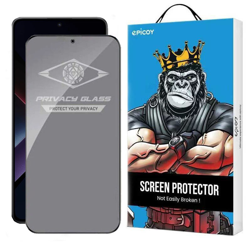 محافظ صفحه نمایش گوشی پوکو Poco X7 Pro اپیکوی مدل Privacy محافظ صفحه نمایش گوشی پوکو Poco X7 Pro اپیکوی مدل Privacy