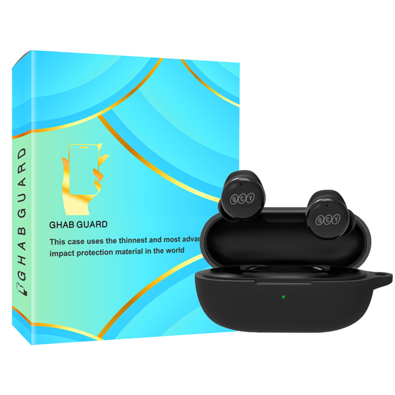 کاور کیس هندزفری کیو سی وای T17 قاب گارد مدل SILIAIR20 کاور کیس هندزفری کیو سی وای T17 قاب گارد مدل SILIAIR20