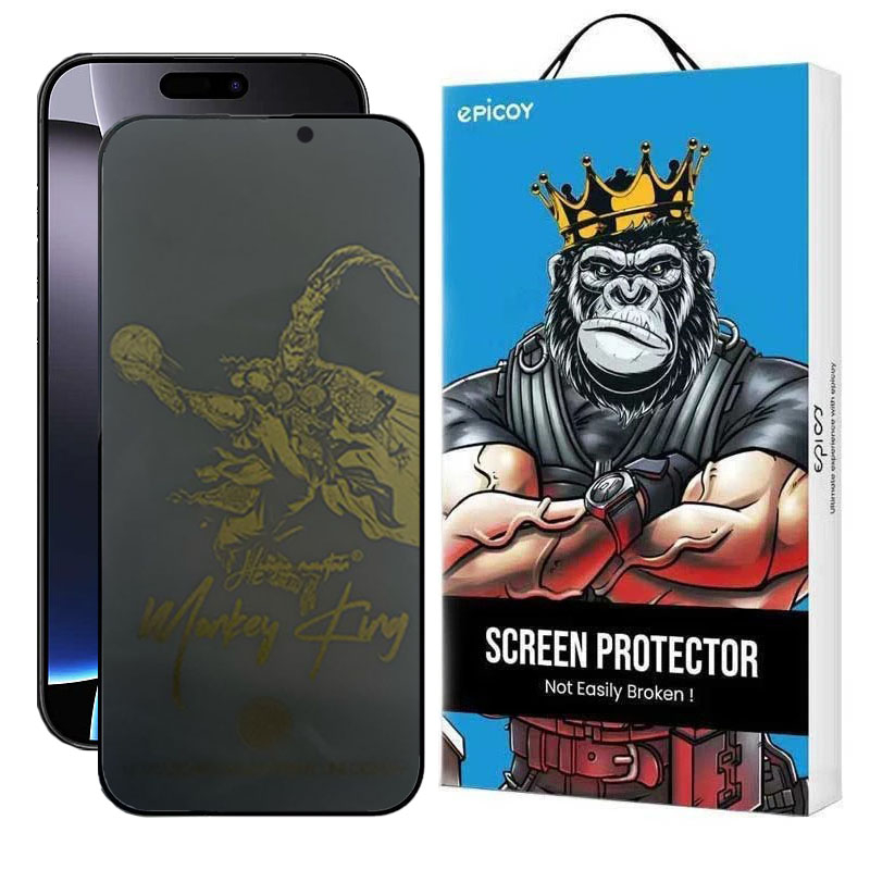 محافظ صفحه نمایش حریم شخصی اپیکوی مدل Monkey King مناسب برای گوشی موبایل اپل iPhone 16 Pro Max محافظ صفحه نمایش حریم شخصی اپیکوی مدل Monkey King مناسب برای گوشی موبایل اپل iPhone 16 Pro Max