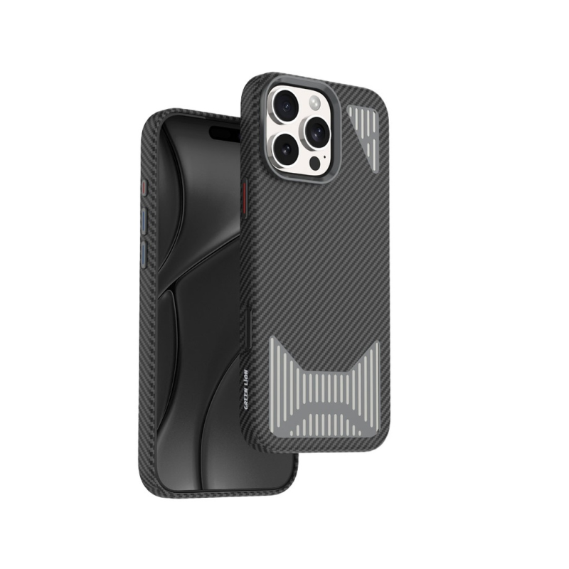 کاور گوشی اپل iPhone 16 Pro Max گرین لاین مدل Magsafe Metal Shield کاور گوشی اپل iPhone 16 Pro Max گرین لاین مدل Magsafe Metal Shield