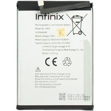 باتری گوشی اینفینیکس Smart HD 2021 کد فنی BL-49IX باتری گوشی اینفینیکس Smart HD 2021 کد فنی BL-49IX