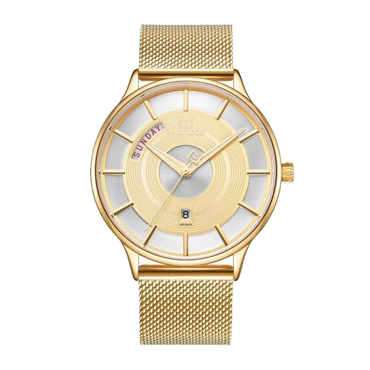 ساعت عقربه ای نیوی فورس مردانه مدل NF3007M -M-R ساعت عقربه ای نیوی فورس مردانه مدل NF3007M -M-R