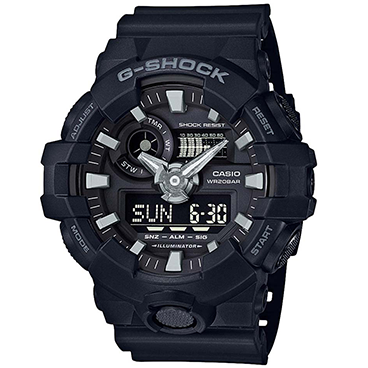 ساعت کاسیو جی شاک مدل GA-700-1B ساعت کاسیو جی شاک مدل GA-700-1B