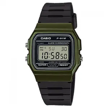ساعت دیجیتال کاسیو مدل F-91WM-3ADF-سبز ساعت دیجیتال کاسیو مدل F-91WM-3ADF-سبز