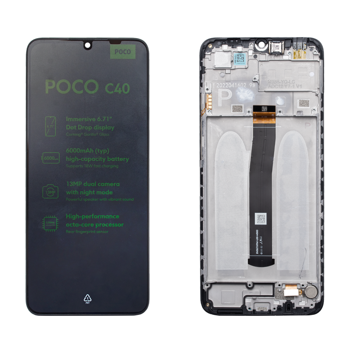 تاچ ال سی دی گوشی پوکو C40 تاچ ال سی دی گوشی پوکو C40