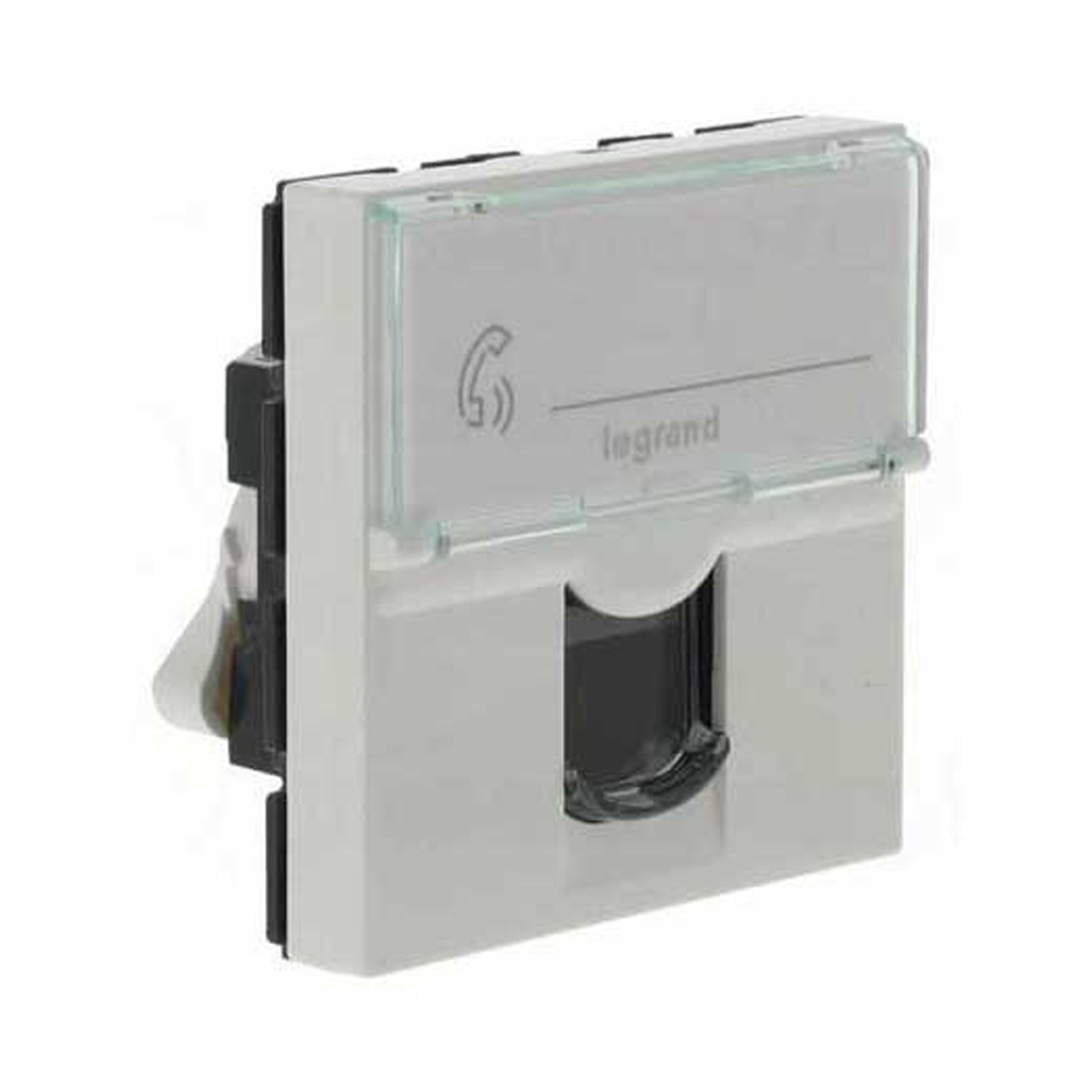 کیستون تلفن 2 ماژول پهن لگراند کد 78731 کیستون تلفن 2 ماژول پهن لگراند کد 78731