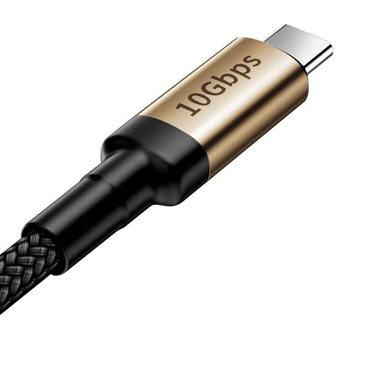 کابل تایپ سی باسئوس مدل CATKLF-S طول 1 متر کابل تایپ سی باسئوس مدل CATKLF-S طول 1 متر