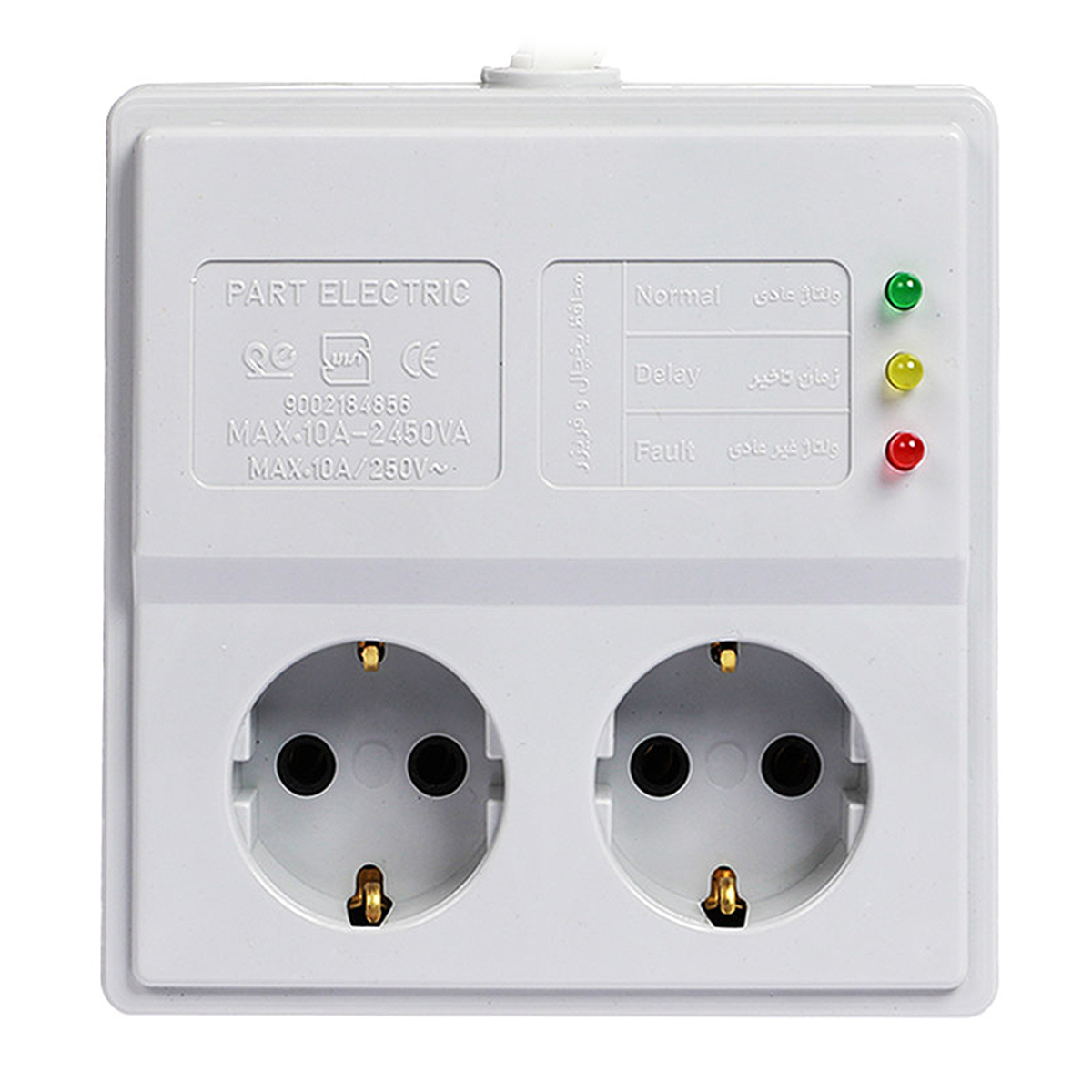 چند راهی برق محافظ دار پارت الکتریک مدل 904 چند راهی برق محافظ دار پارت الکتریک مدل 904