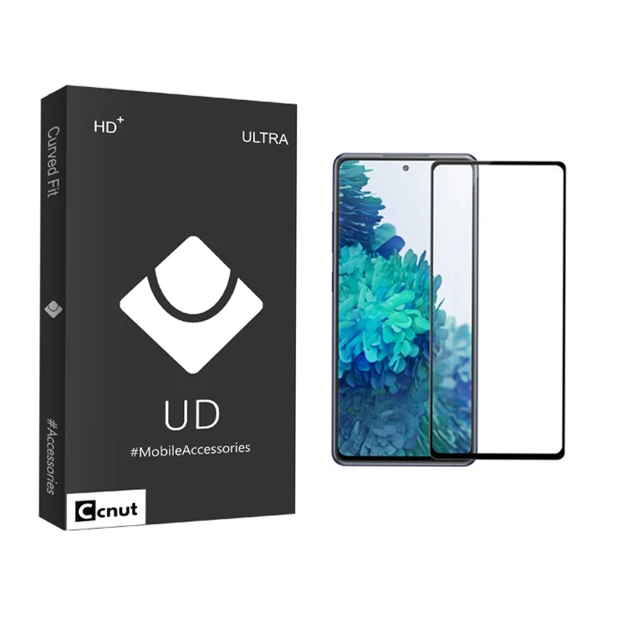 گلس گوشی سامسونگ Galaxy S20 FE کوکونات مدل UD Black گلس گوشی سامسونگ Galaxy S20 FE کوکونات مدل UD Black