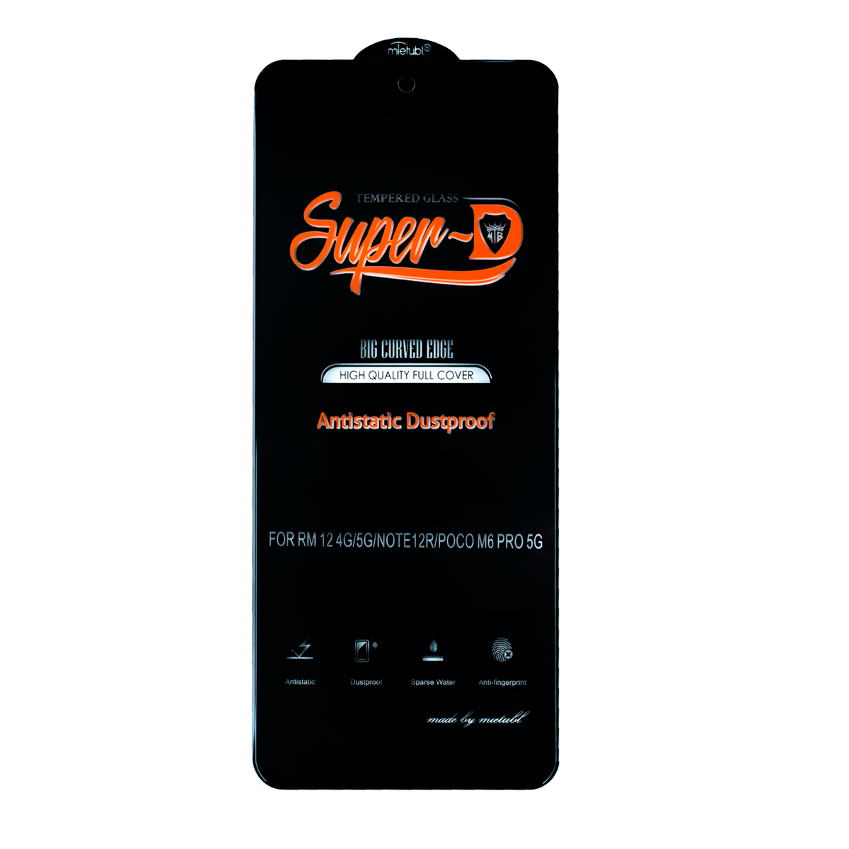 گلس گوشی پوکو M6 Pro 5G مدل Super D آنتی استاتیک گلس گوشی پوکو M6 Pro 5G مدل Super D آنتی استاتیک
