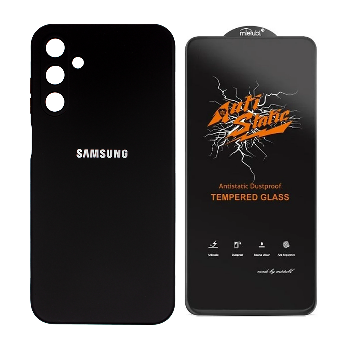 قاب گوشی سامسونگ گلکسی A15 مدل سیلیکونی به همراه گلس Anti Static قاب گوشی سامسونگ گلکسی A15 مدل سیلیکونی به همراه گلس Anti Static