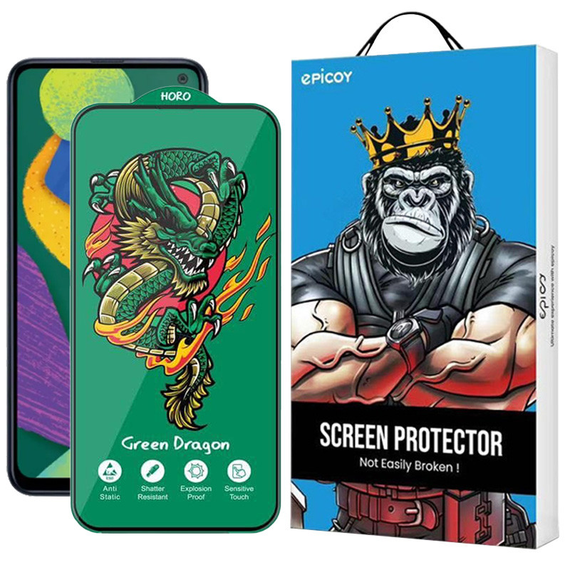 محافظ صفحه نمایش اپیکوی مدل Green Dragon ExplosionProof مناسب برای گوشی موبایل سامسونگ Galaxy F52 5G/F42 5G/F34 5G/F23 5G/F14 5G/F13 4G محافظ صفحه نمایش اپیکوی مدل Green Dragon ExplosionProof مناسب برای گوشی موبایل سامسونگ Galaxy F52 5G/F42 5G/F34 5G/F23 5G/F14 5G/F13 4G