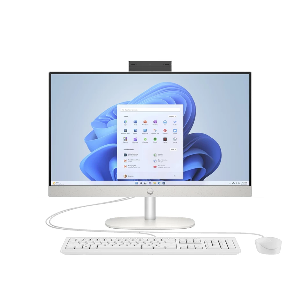 کامپیوتر All in One اچ پی 23.8 اینچی مدل CR0123 i5 1335U 16GB 512GB کامپیوتر All in One اچ پی 23.8 اینچی مدل CR0123 i5 1335U 16GB 512GB