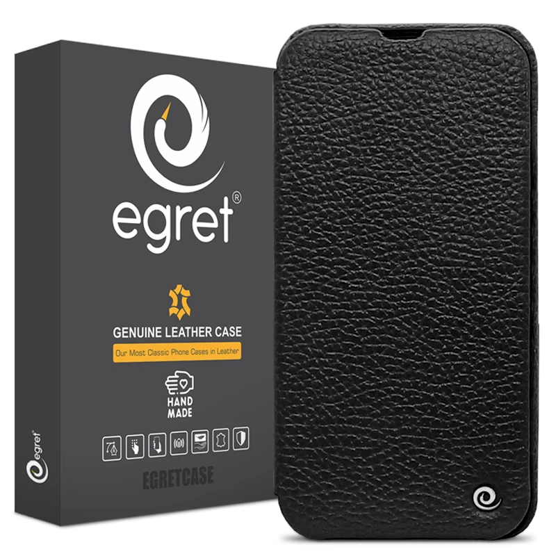 کیف کلاسوری گوشی اپل iPhone 13 Pro اگرت مدل Floater چرمی-قهوه ای روشن کیف کلاسوری گوشی اپل iPhone 13 Pro اگرت مدل Floater چرمی-قهوه ای روشن