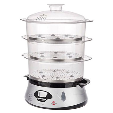 بخارپز پارس خزر مدل Digi Steel بخارپز پارس خزر مدل Digi Steel