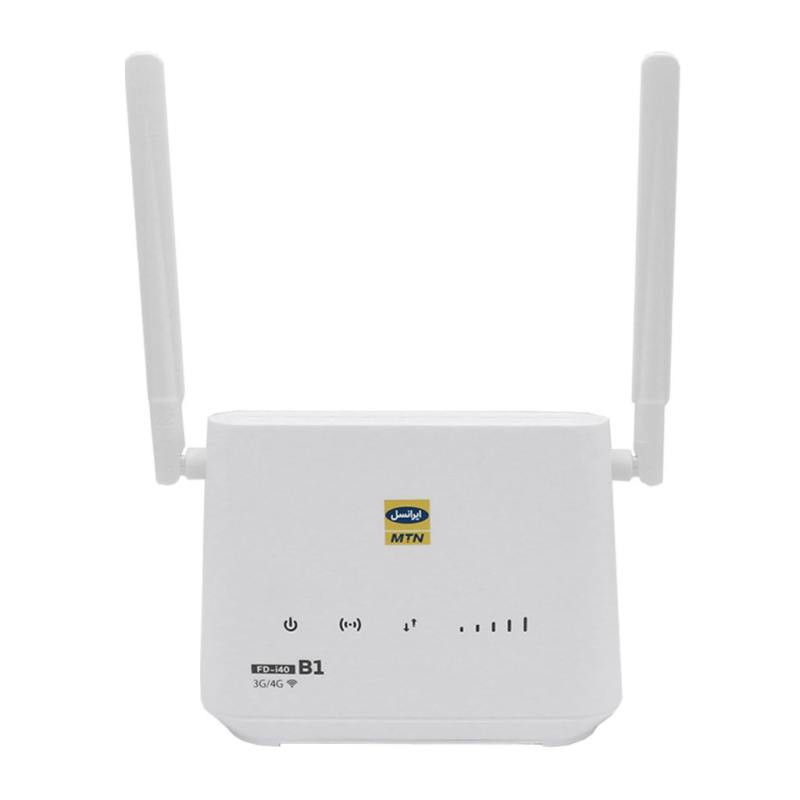 مودم 3G-4G قابل حمل ایرانسل مدل FD-i40 B1 به همراه سیم کارت 4g و 20 گیگابایت اینترنت یک ماهه مودم 3G-4G قابل حمل ایرانسل مدل FD-i40 B1 به همراه سیم کارت 4g و 20 گیگابایت اینترنت یک ماهه