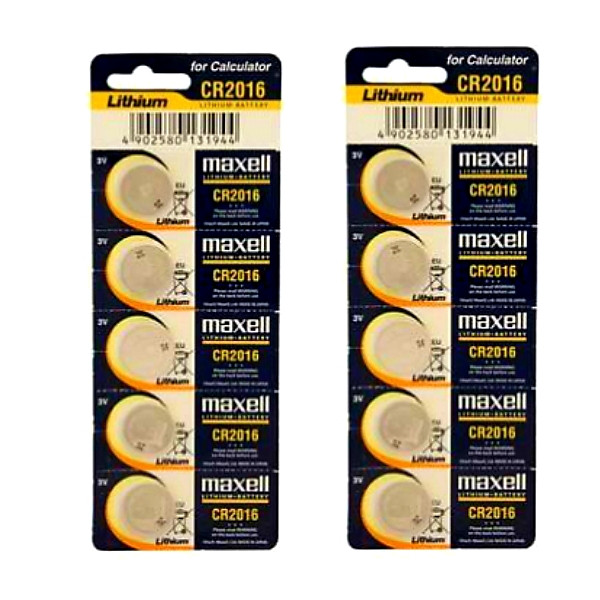 باتری سکه ای مکسل مدل CR2016 بسته 10 عددی باتری سکه ای مکسل مدل CR2016 بسته 10 عددی