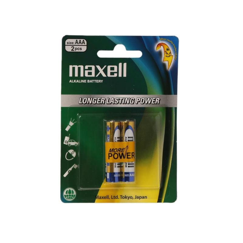 باتری نیم قلمی مکسل مدل More Power بسته 2 عددی باتری نیم قلمی مکسل مدل More Power بسته 2 عددی