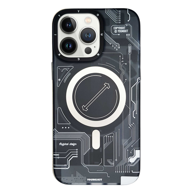 کاور گوشی اپل Iphone 14 pro یانگ کیت مدل science magnetic کد CX022 کاور گوشی اپل Iphone 14 pro یانگ کیت مدل science magnetic کد CX022