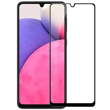 محافظ صفحه نمایش شیشه ای مناسب برای گوشی موبایل سامسونگ مدل Galaxy A33 5G-مشکی محافظ صفحه نمایش شیشه ای مناسب برای گوشی موبایل سامسونگ مدل Galaxy A33 5G-مشکی