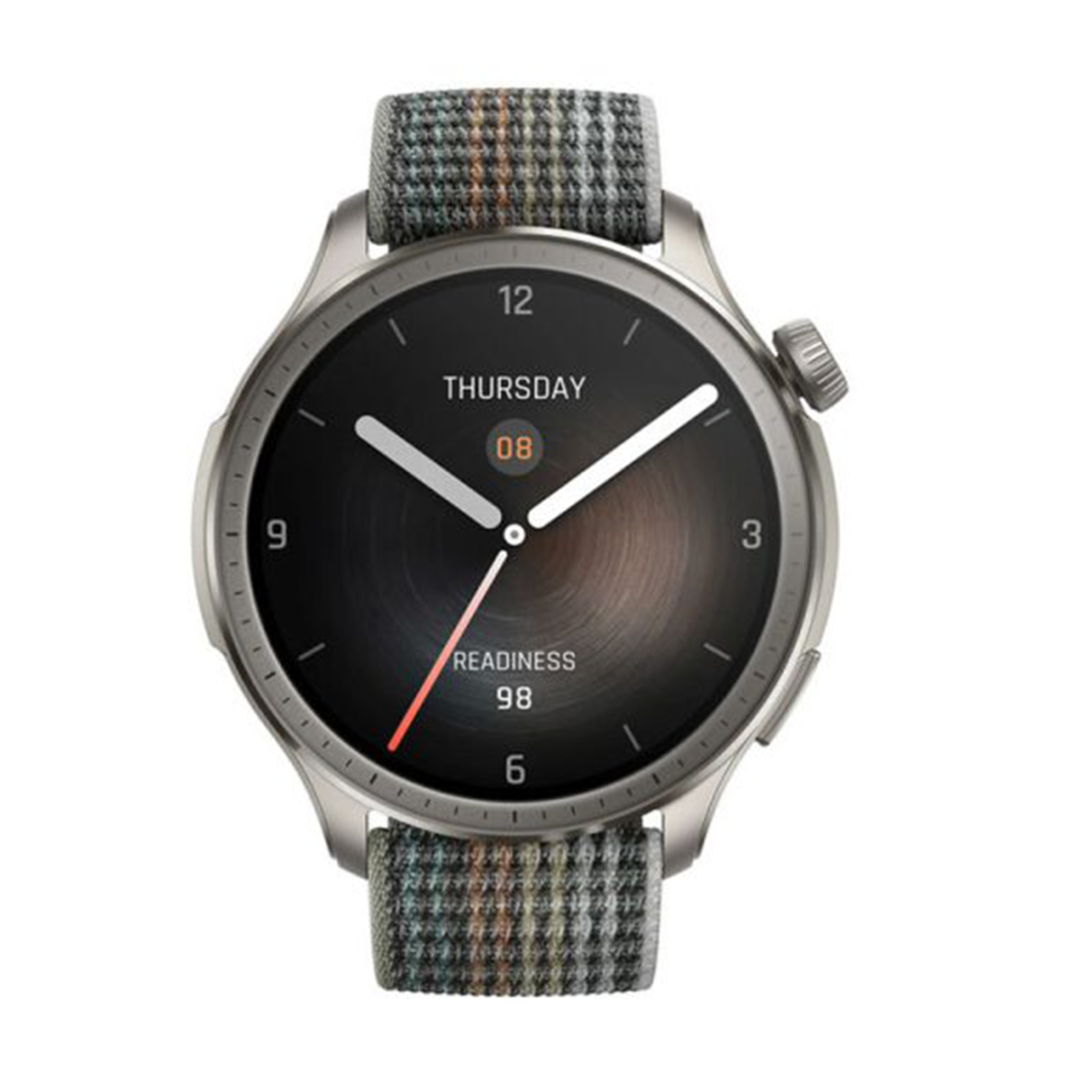 ساعت هوشمند امیزفیت مدل بالانس Balance-بدنه نقره ای بند طوسی ساعت هوشمند امیزفیت مدل بالانس Balance-بدنه نقره ای بند طوسی