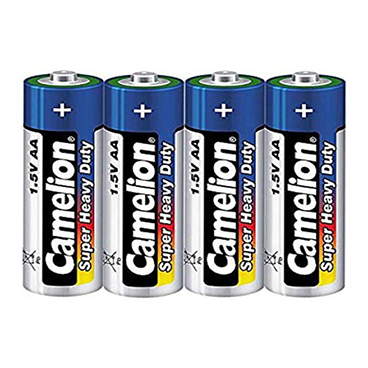 باتری قلمی کملیون مدل شیرینگ Super Heavy Duty بسته 4 عددی باتری قلمی کملیون مدل شیرینگ Super Heavy Duty بسته 4 عددی