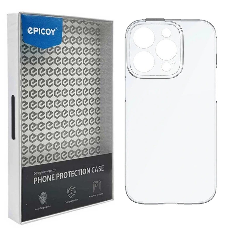 کاور اپیکوی گوشی اپل iPhone 16 Pro مدل Transparent Clear کاور اپیکوی گوشی اپل iPhone 16 Pro مدل Transparent Clear