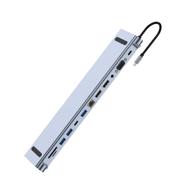 هاب USB-C کوتتسی 12 پورت مدل 16014 هاب USB-C کوتتسی 12 پورت مدل 16014