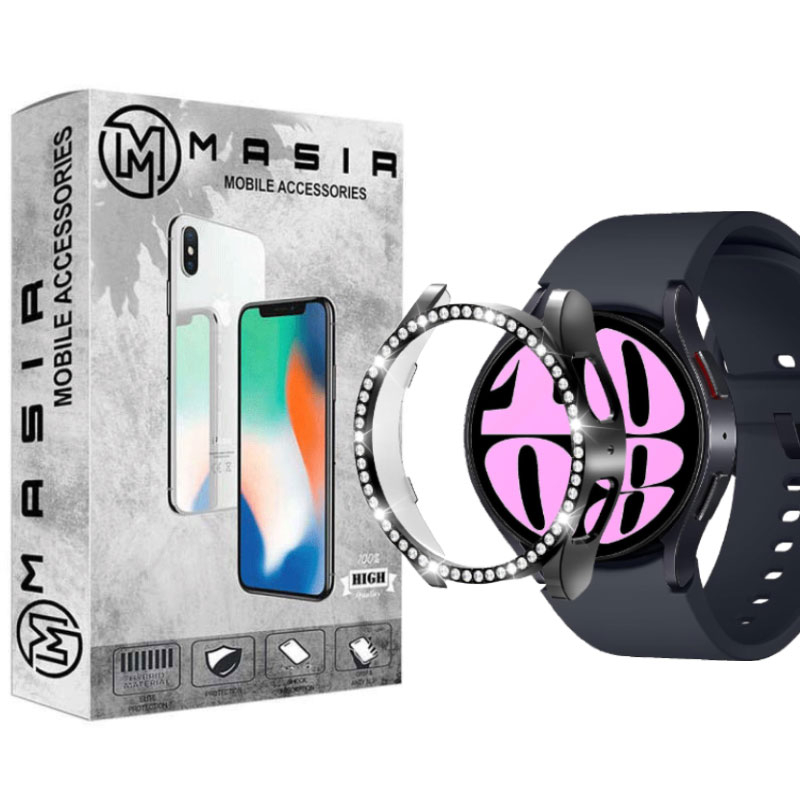 کاور ساعت هوشمند سامسونگ Galaxy Watch 6 44mm مسیر مدل Diamond Tempered کاور ساعت هوشمند سامسونگ Galaxy Watch 6 44mm مسیر مدل Diamond Tempered