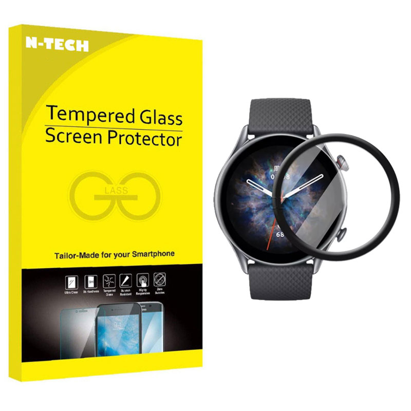 گلس ساعت هوشمند امیزفیت GTR 4 نانو انتک مدل WTCH-N گلس ساعت هوشمند امیزفیت GTR 4 نانو انتک مدل WTCH-N