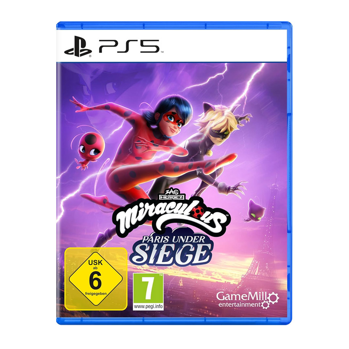 بازی Miraculous: Paris Under Siege برای PS5 بازی Miraculous: Paris Under Siege برای PS5