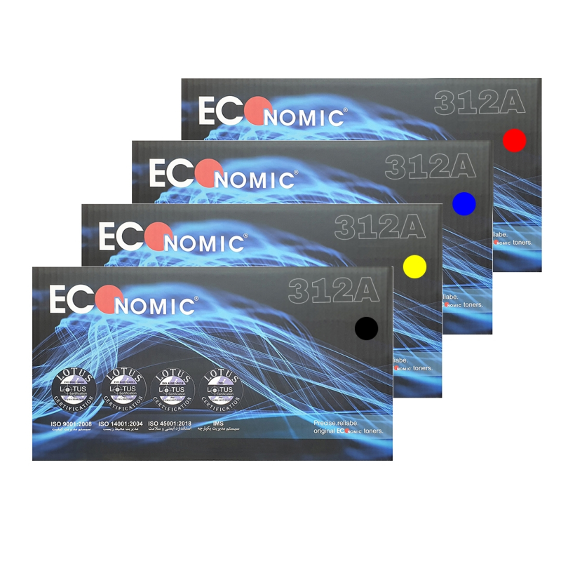 کارتریج اکونومیک مدل 312A مجموعه 4 عددی کارتریج اکونومیک مدل 312A مجموعه 4 عددی