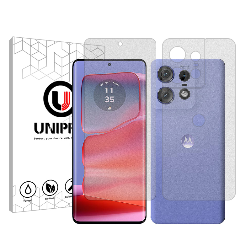 گلس گوشی مات موتورولا Edge 50 Pro یونی پرو مدل Star 5 به همراه محافظ پشت گوشی گلس گوشی مات موتورولا Edge 50 Pro یونی پرو مدل Star 5 به همراه محافظ پشت گوشی
