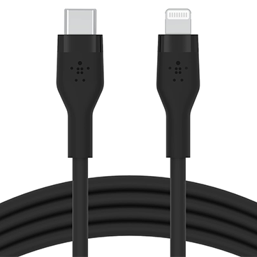 کابل تایپ سی به لایتنینگ بلکین مدل CAA009bt3M طول 3 متر -مشکی کابل تایپ سی به لایتنینگ بلکین مدل CAA009bt3M طول 3 متر -مشکی