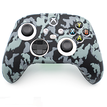 روکش دسته ایکس باکس مدل چریکی مشکی خاکستری روکش دسته ایکس باکس مدل چریکی مشکی خاکستری