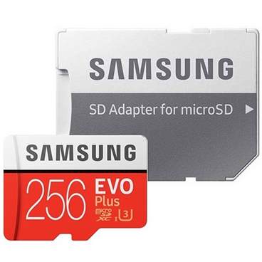 کارت حافظه microSDXC سامسونگ مدل Evo Plus کلاس 10 استاندارد UHS-I U3 سرعت 100MBps ظرفیت 256 گیگابایت به همراه آداپتور SD کارت حافظه microSDXC سامسونگ مدل Evo Plus کلاس 10 استاندارد UHS-I U3 سرعت 100MBps ظرفیت 256 گیگابایت به همراه آداپتور SD