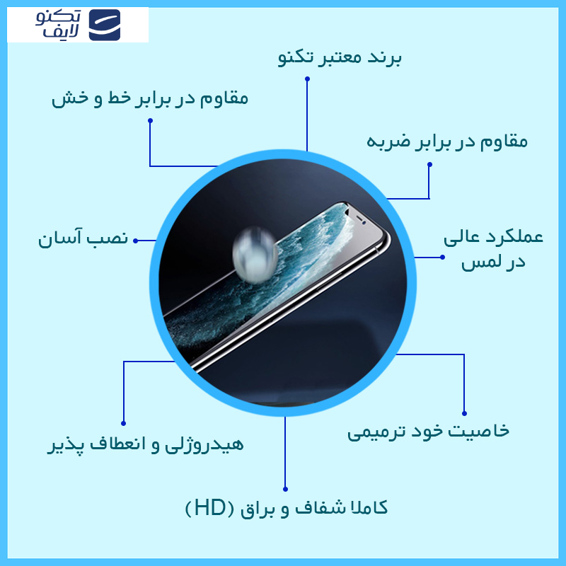 محافظ صفحه نمایش شفاف تکنو مدل HyGEL مناسب برای گوشی موبایل سامسونگ Galaxy S24 Plus محافظ صفحه نمایش شفاف تکنو مدل HyGEL مناسب برای گوشی موبایل سامسونگ Galaxy S24 Plus