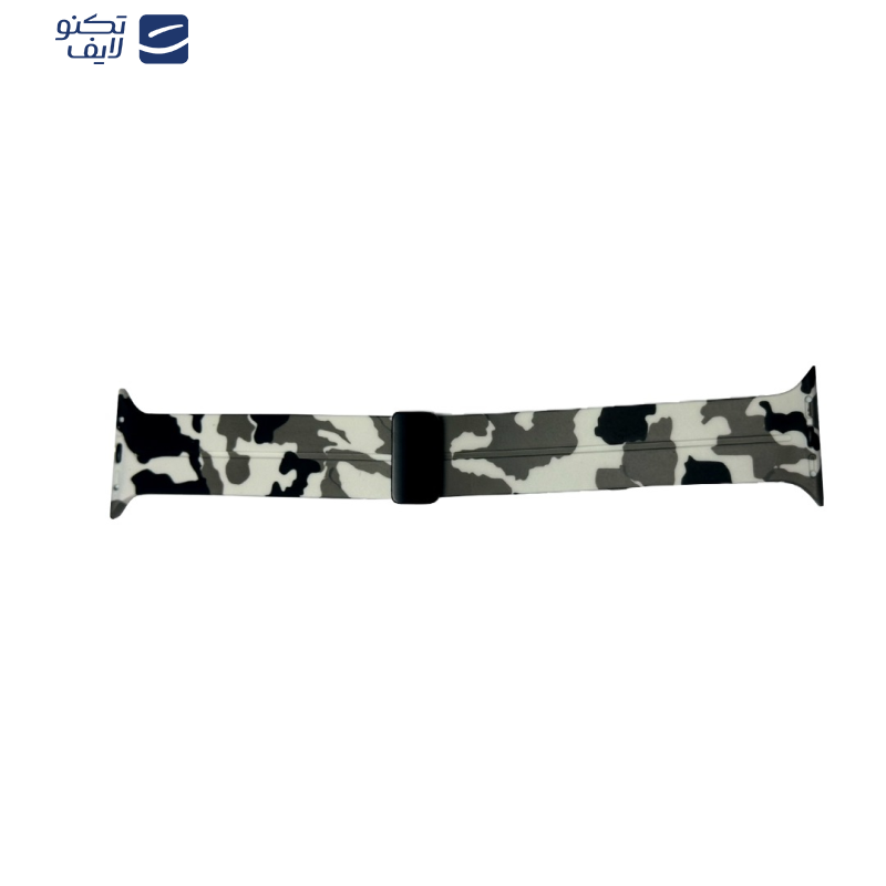 بند واچ سیلیکونی تیوا مدل چریکی مگنتی مناسب برای اپل واچ سایز 44/45/49 بند واچ سیلیکونی تیوا مدل چریکی مگنتی مناسب برای اپل واچ سایز 44/45/49