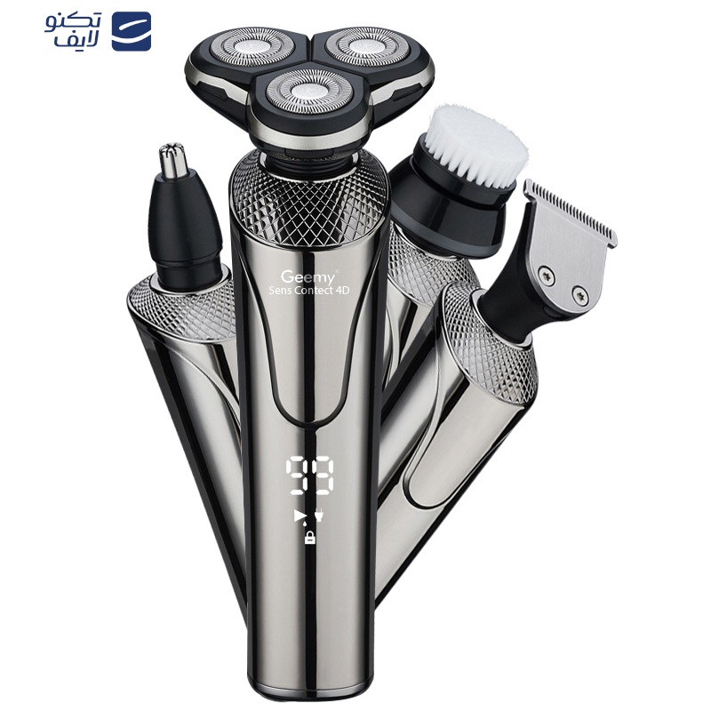 ست ماشین اصلاح موی صورت و بدن جیمی مدل GM-7761 ست ماشین اصلاح موی صورت و بدن جیمی مدل GM-7761