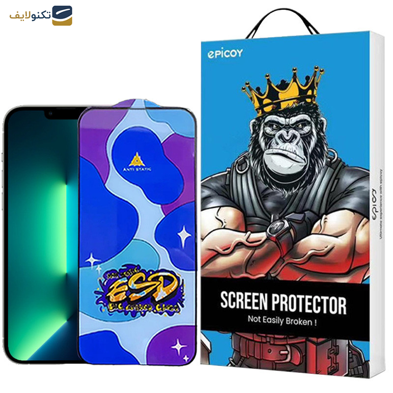 محافظ صفحه نمایش اپیکوی مدل Star ESD مناسب برای گوشی موبایل اپل iPhone 13 Pro Max/14 Plus محافظ صفحه نمایش اپیکوی مدل Star ESD مناسب برای گوشی موبایل اپل iPhone 13 Pro Max/14 Plus
