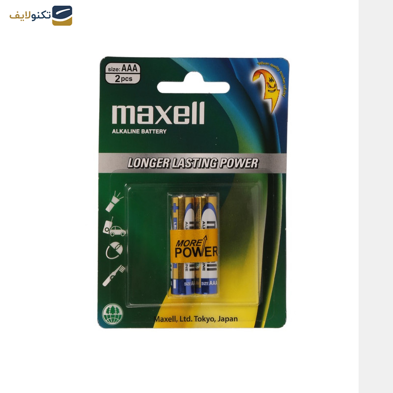 باتری نیم قلمی مکسل مدل مور پاور بسته دو عددی باتری نیم قلمی مکسل مدل مور پاور بسته دو عددی