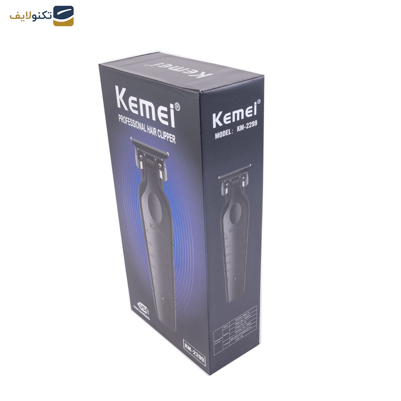 ماشین اصلاح موی صورت و بدن کیمی مدل KM-2299 ماشین اصلاح موی صورت و بدن کیمی مدل KM-2299