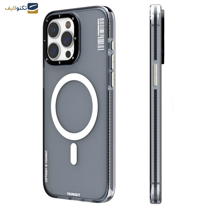کاور یانگ کیت مدل مشکی Clear magsafe مناسب برای گوشی موبایل اپل iphone 13promax کاور یانگ کیت مدل مشکی Clear magsafe مناسب برای گوشی موبایل اپل iphone 13promax