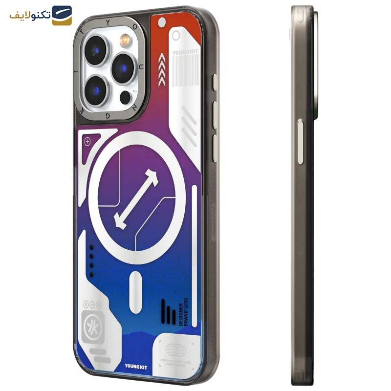 کاور یانگ کیت مدل آکواریومی شاین آبی مناسب برای گوشی موبایل اپل Iphone15promax کاور یانگ کیت مدل آکواریومی شاین آبی مناسب برای گوشی موبایل اپل Iphone15promax