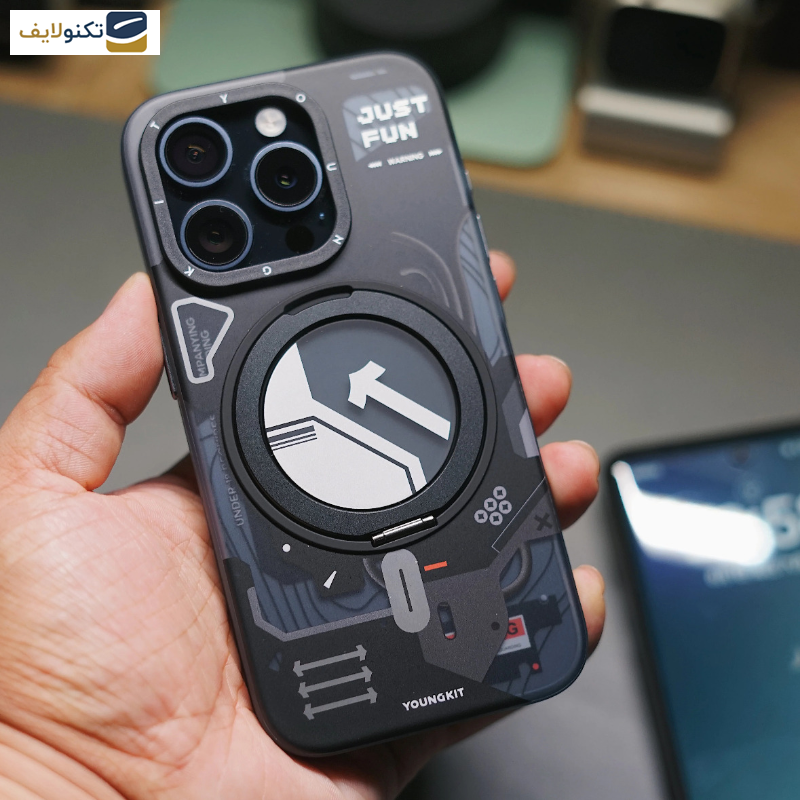 کاور یانگ کیت مدل Cyberpunk 360° کد Z03 مناسب برای گوشی موبایل اپل iphone15promax کاور یانگ کیت مدل Cyberpunk 360° کد Z03 مناسب برای گوشی موبایل اپل iphone15promax