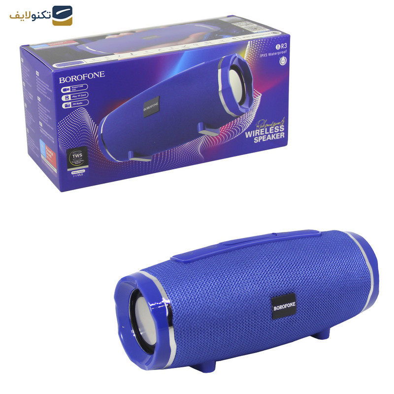 اسپیکر بلوتوثی قابل حمل بروفون مدل BR3 اسپیکر بلوتوثی قابل حمل بروفون مدل BR3