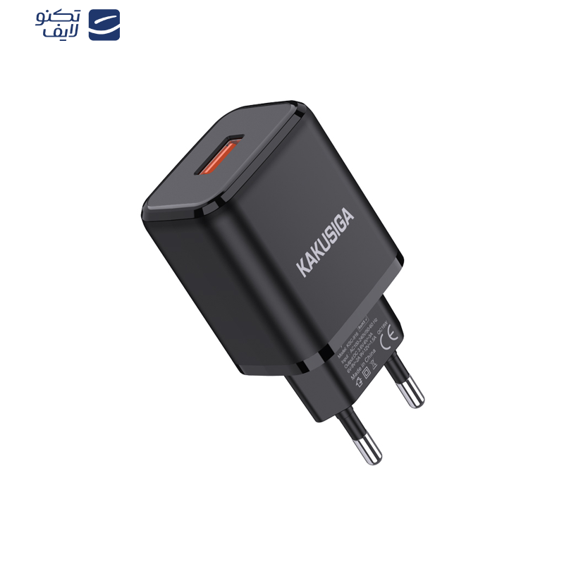 شارژر دیواری 18 وات کاکوسیگا مدل KSC-916 شارژر دیواری 18 وات کاکوسیگا مدل KSC-916